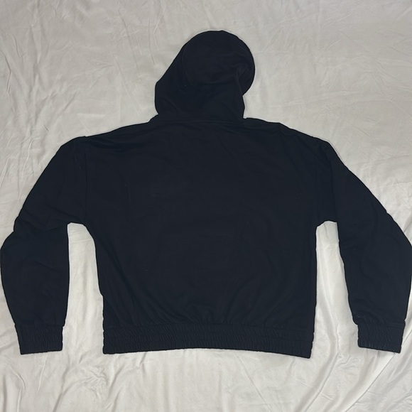 Bebe Sport fitted black hoodie size large - Picture 5 of 5